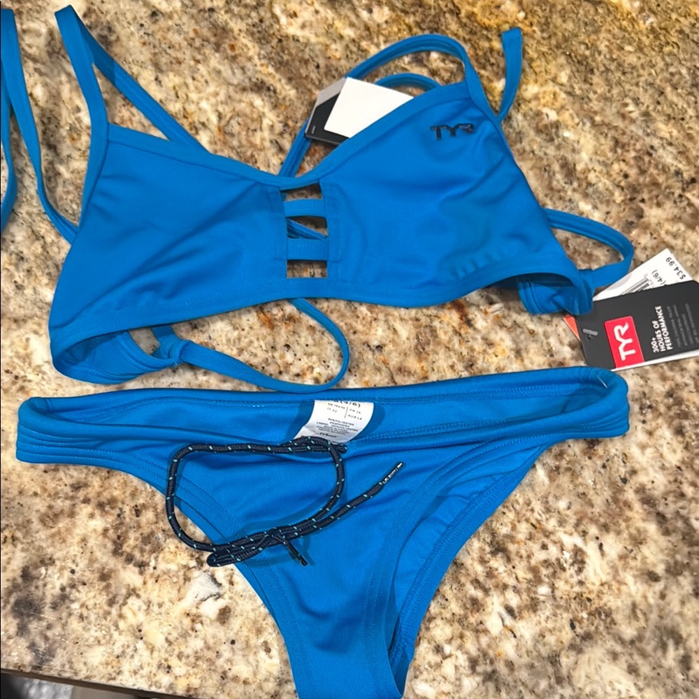 TYR Blue Bikini Set